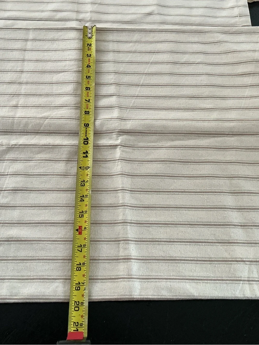 NWOT Pair of Ticking BALLARD SHAMS